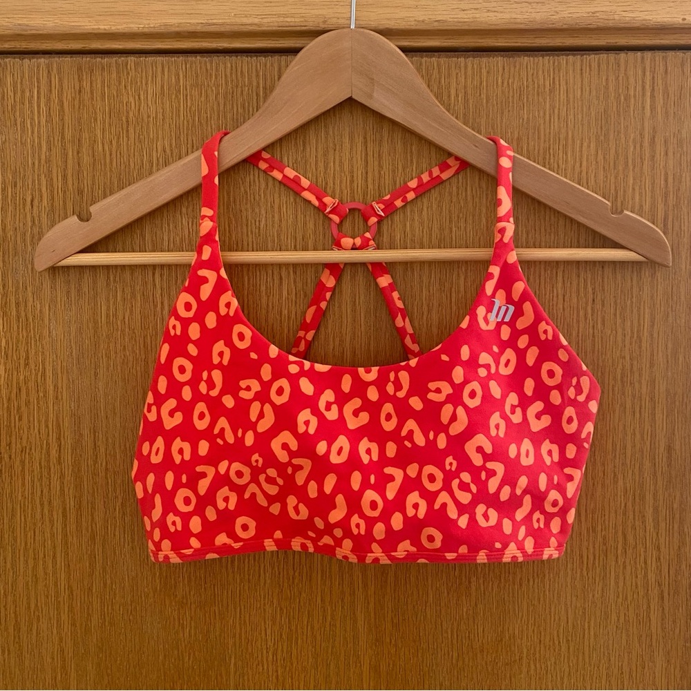 MUSCLE NATION • Workout Set - Wanderlust Bralette + Tie Up Scrunch Booty Shorts - Picture 5 of 16